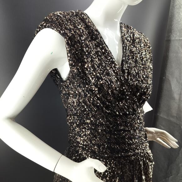 Calvin Klein Women's Dress Color Gloss Brown - Picture 13 of 16